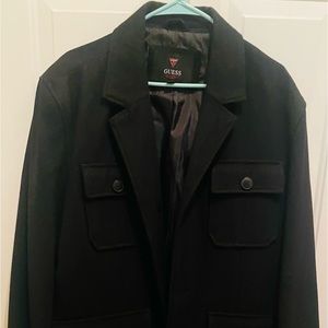 Guess Men’s Short Trench Coat - Gently Used